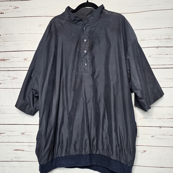 Ben Hogan Gray Short Sleeve Golf Windshirt - Picture 4 of 12